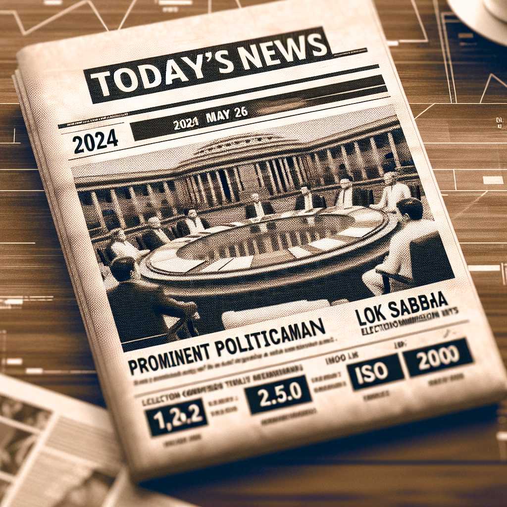 Today’s Top News – May 26, 2024: Lok Sabha Dynamics and Bhupesh Baghel’s Remarks